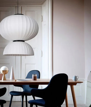 Mulberry Silk Lantern Pendant Light M433