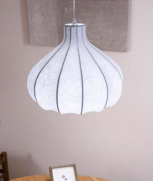 Onion Bubble Silk Pendant Lamp M434