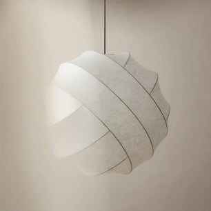 Wabi-Sabi Fiber Cocoon Pendant Lamp M400