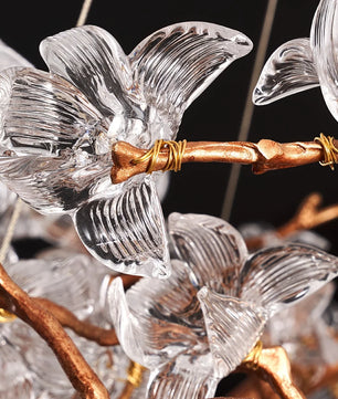 Hibiscus Flower Chandelier