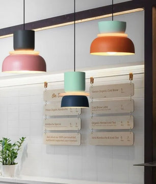 MACRI Color Block Nordic Pendant Light for Living Room