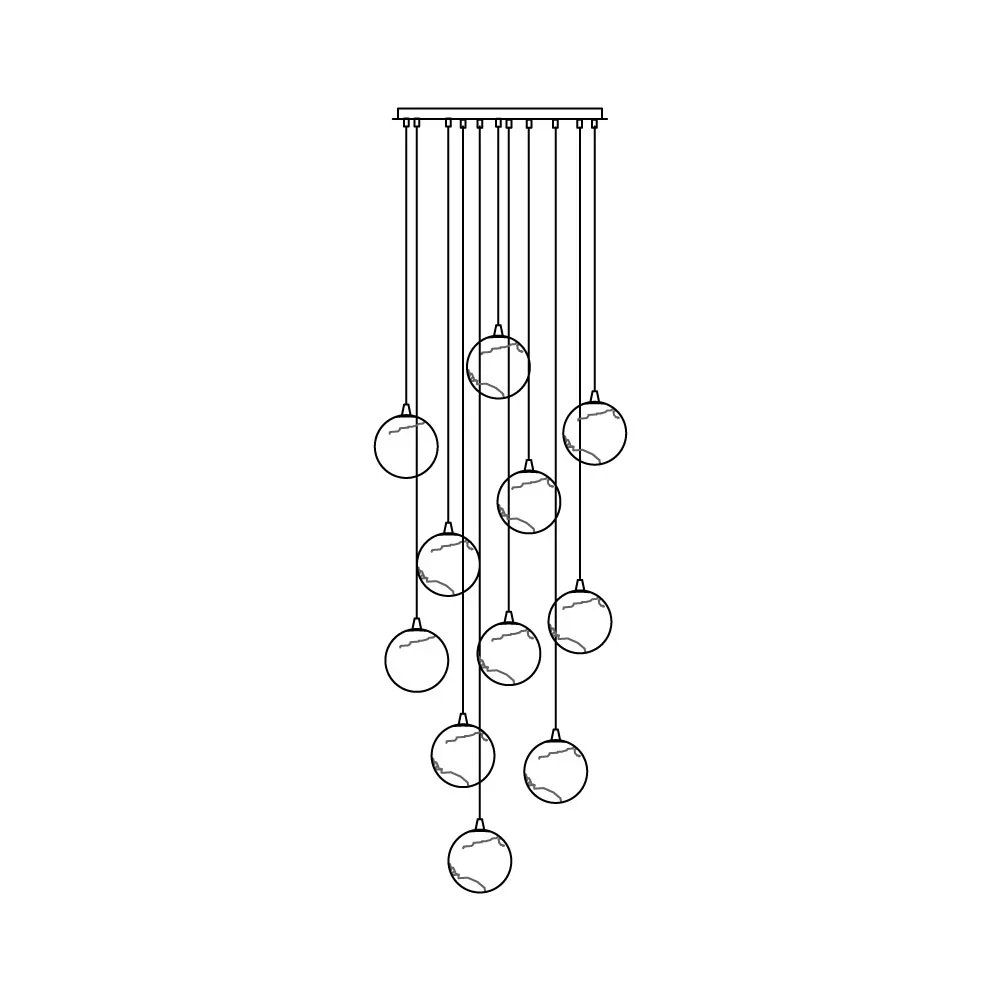 Grace Cluster Chandelier