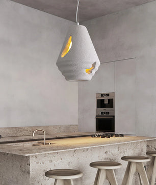 Wabi Sabi Resin Pendant Lamp