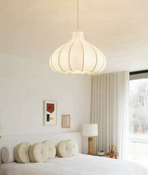 Onion Bubble Silk Pendant Lamp M434