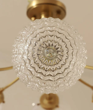 Retro Glass Ceiling Lamp