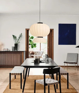 Mulberry Silk Lantern Pendant Light M433