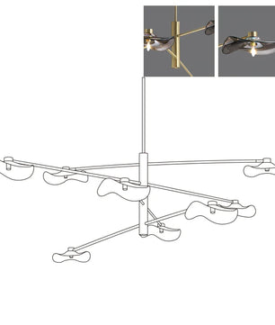 Dainolite Chandelier