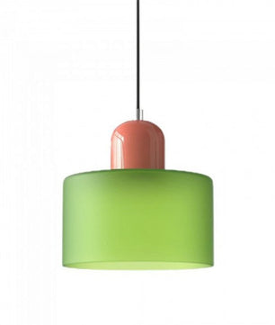 Nordic Morandi Cylinder Glass Pendant Light S66
