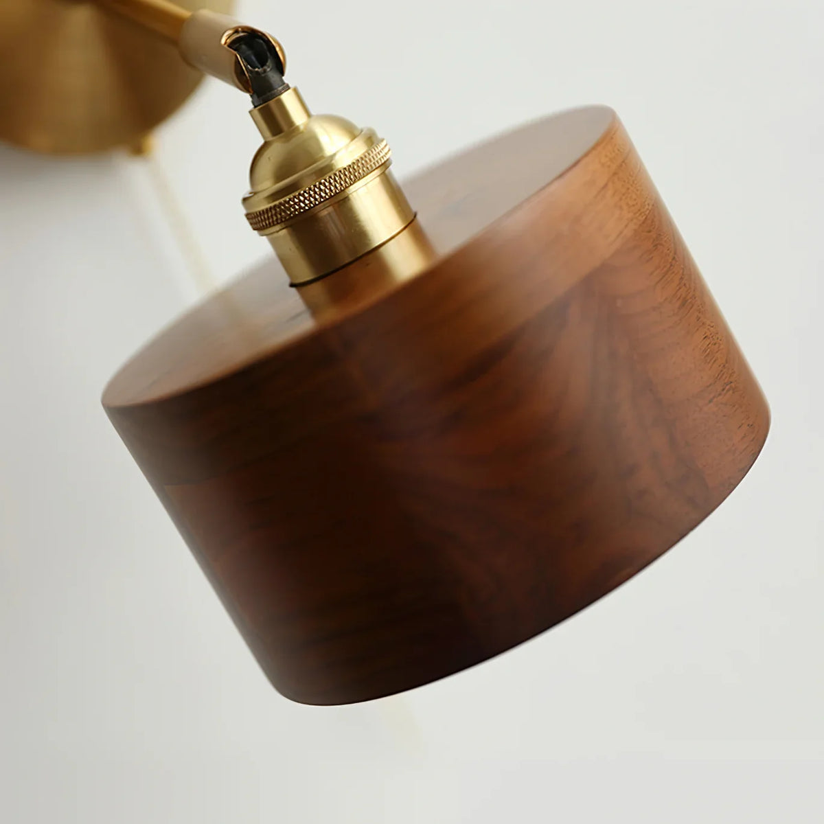 Rotatable Wooden Wall Lamp
