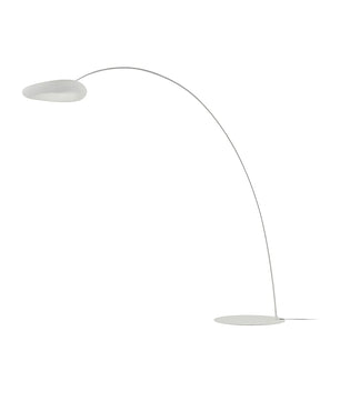 Mr Magoo Floor Lamp – Modern Minimalist Tall Standing Lamp for Living Room, Black & White