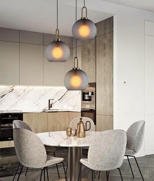 Glass Pendant Light