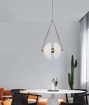 Oyster Glass Pendant Lamp