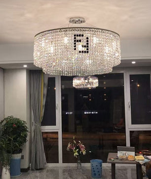 Liliana Round Crystal Chandelier