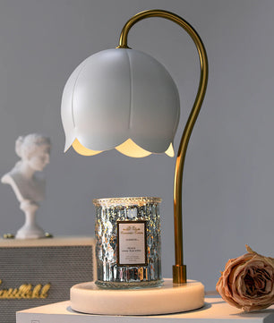 Flower Candle Warmer Lamp