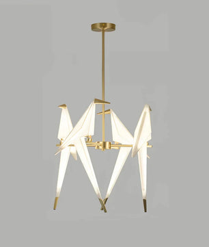 Perching Bird Chandelier