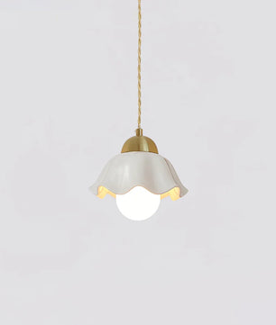 Ceramics Floral Pendant Light
