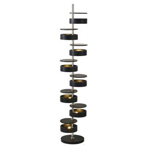 Cylindrical Flow Floor Lamp
