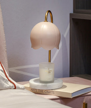 Flower Candle Warmer Lamp