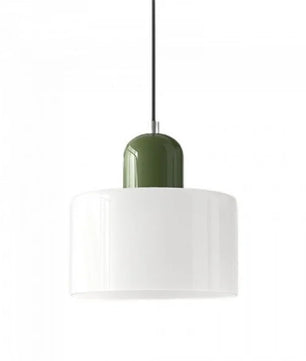Nordic Morandi Cylinder Glass Pendant Light S66