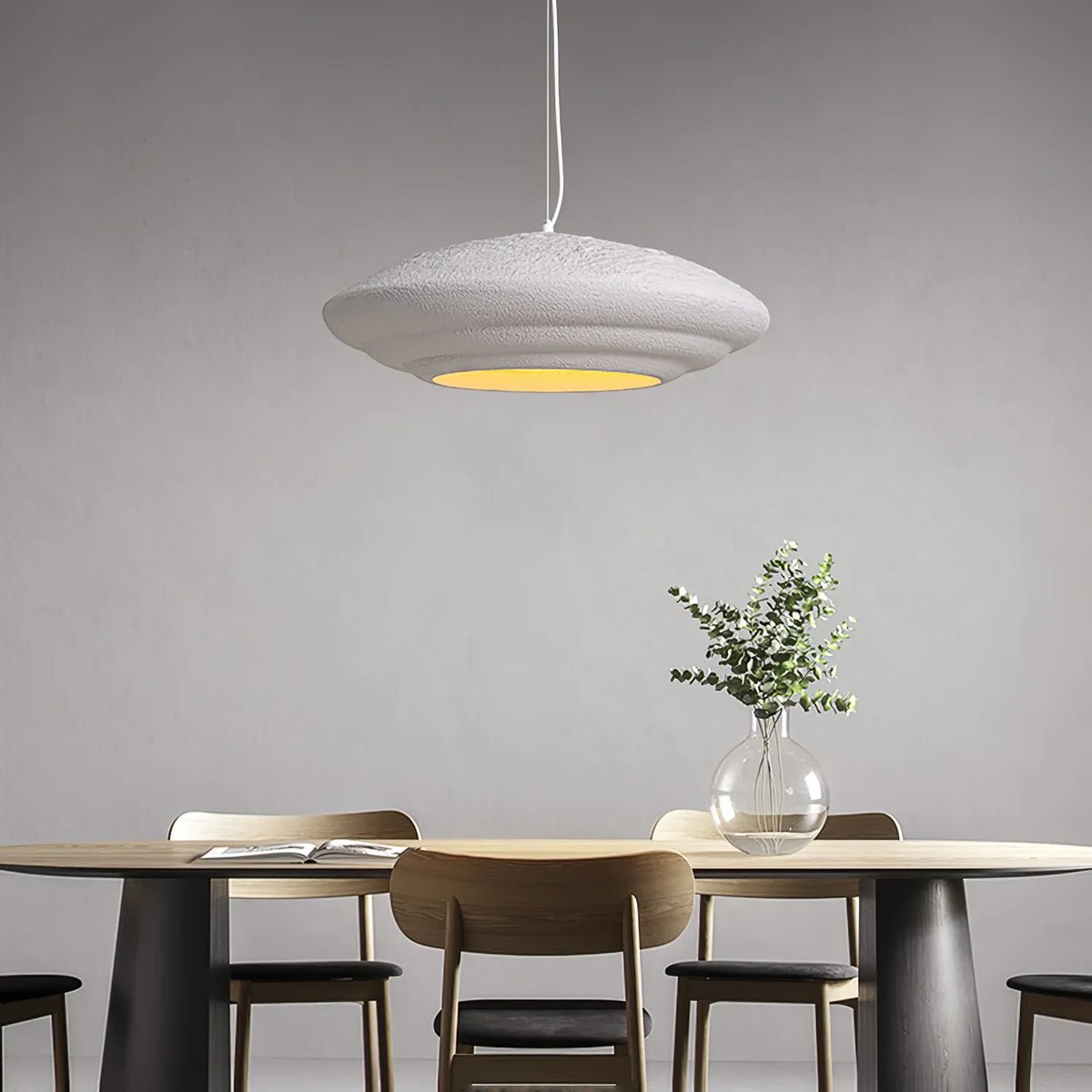 Wabi Sabi Resin Pendant Lamp