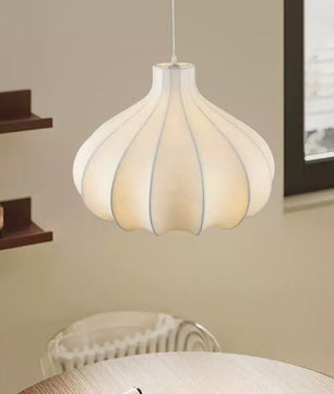 Onion Bubble Silk Pendant Lamp M434