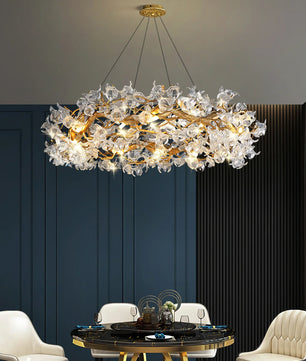 Hibiscus Flower Chandelier