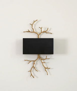 Brass Branch Wall Lamp