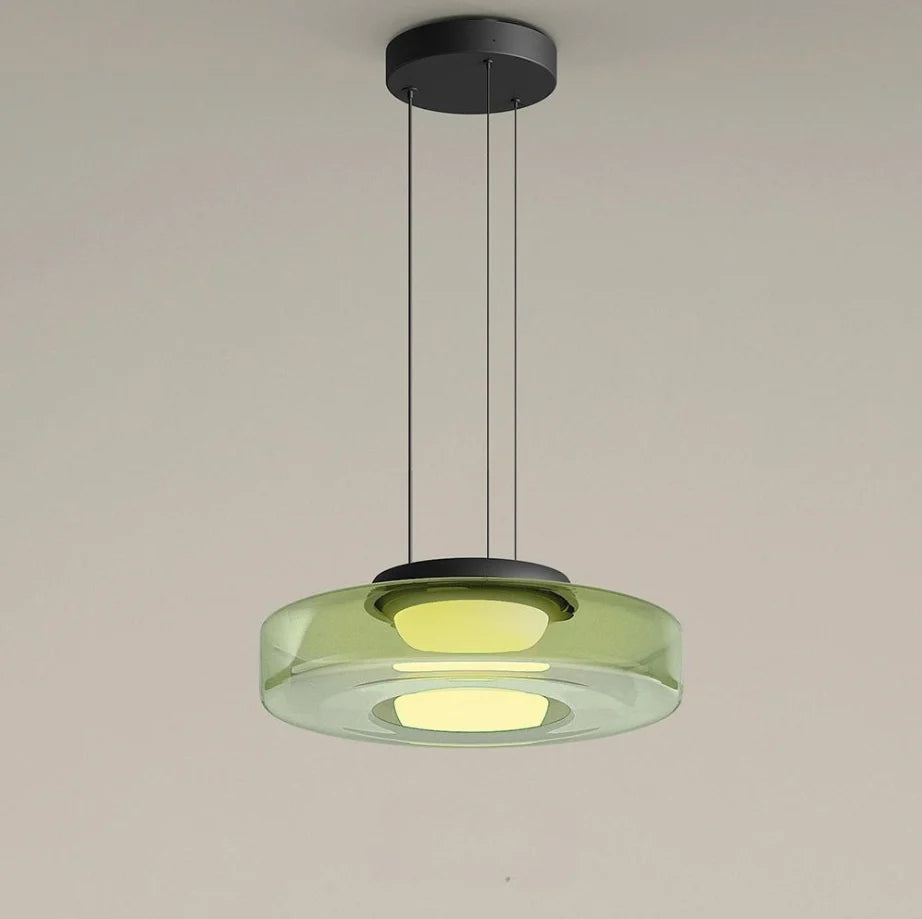 Nordic postmodern creative glass pendant light