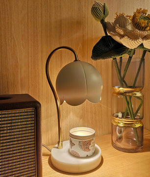 Flower Candle Warmer Lamp