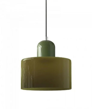 Nordic Morandi Cylinder Glass Pendant Light S66
