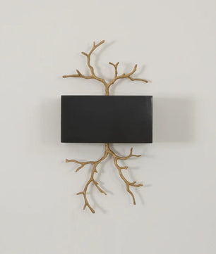 Brass Branch Wall Lamp