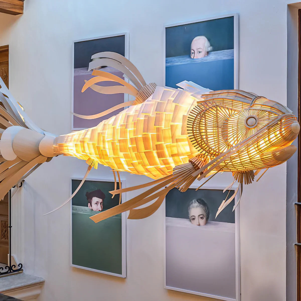 Koi Chandelier