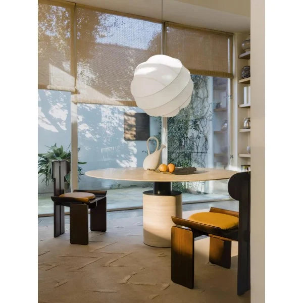 Wabi-Sabi Fiber Cocoon Pendant Lamp M400