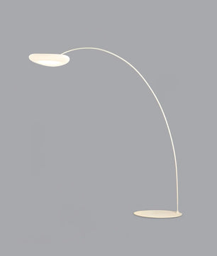 Mr Magoo Floor Lamp – Modern Minimalist Tall Standing Lamp for Living Room, Black & White