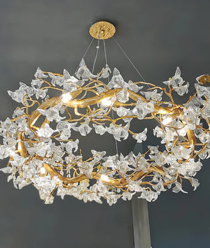 Hibiscus Flower Chandelier