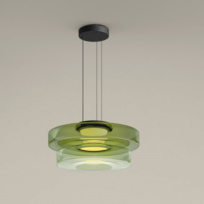 Nordic postmodern creative glass pendant light