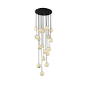 Alabaster Balls Cluster Chandelier
