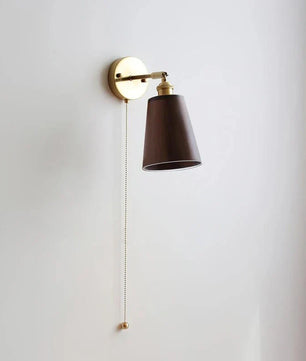 Rotatable Wooden Wall Lamp