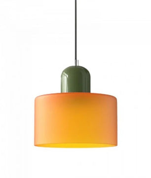 Nordic Morandi Cylinder Glass Pendant Light S66