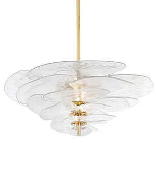 Lotus Leaf Murano Chandelier