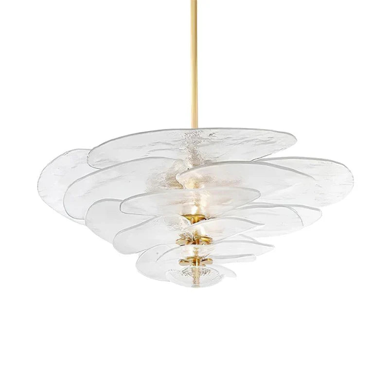 Lotus Leaf Murano Chandelier