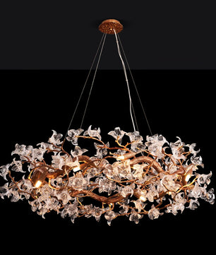 Hibiscus Flower Chandelier