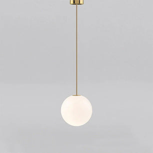 Brass Architectural Pendant Light