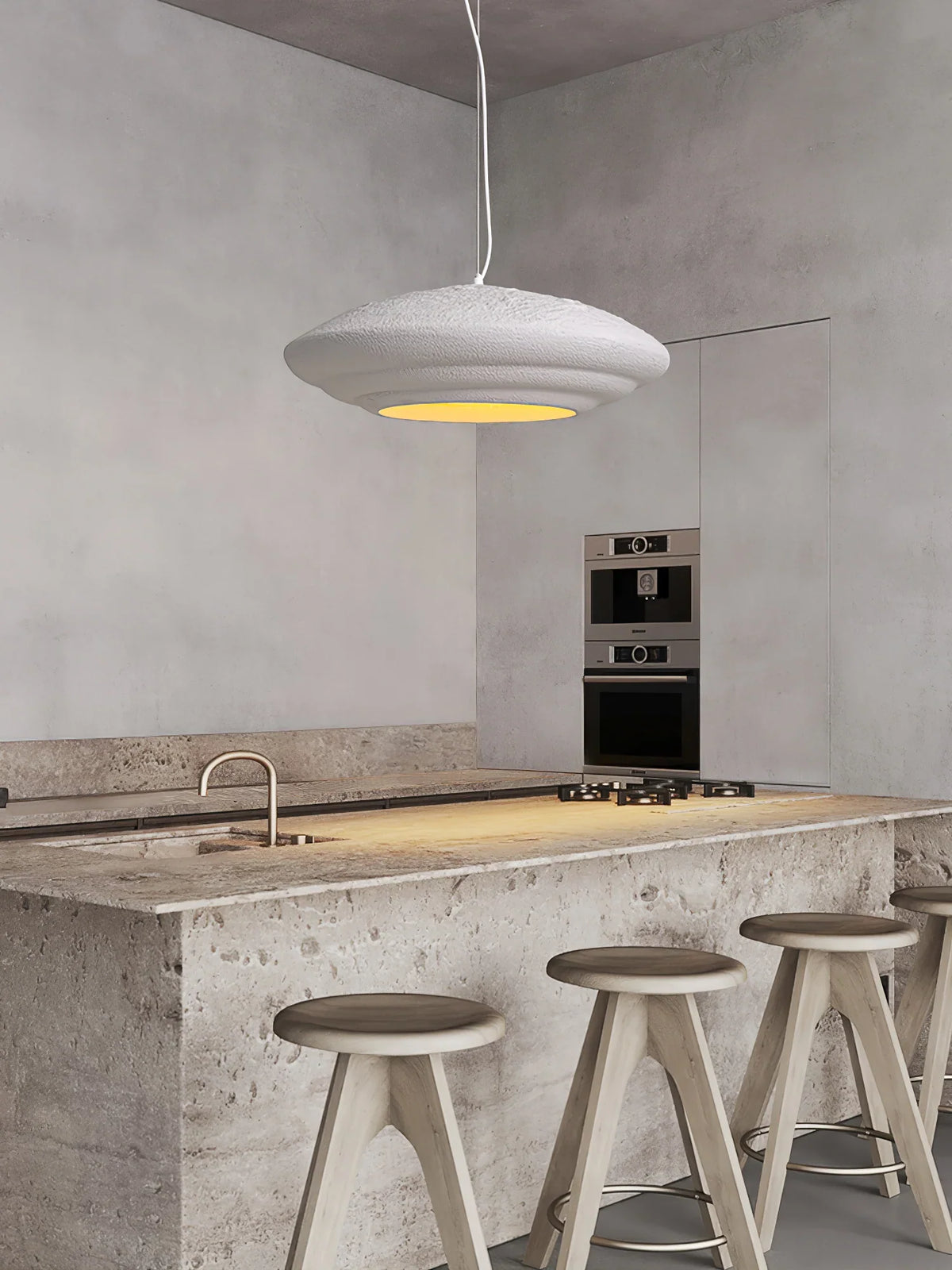 Wabi Sabi Resin Pendant Lamp