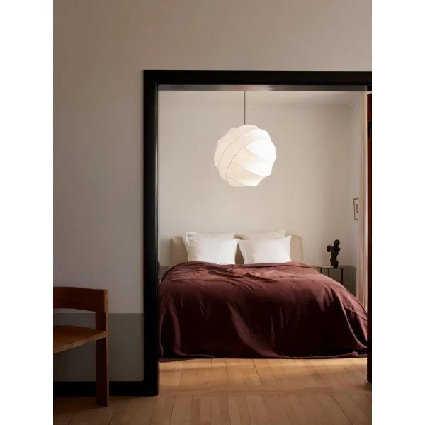 Wabi-Sabi Fiber Cocoon Pendant Lamp M400