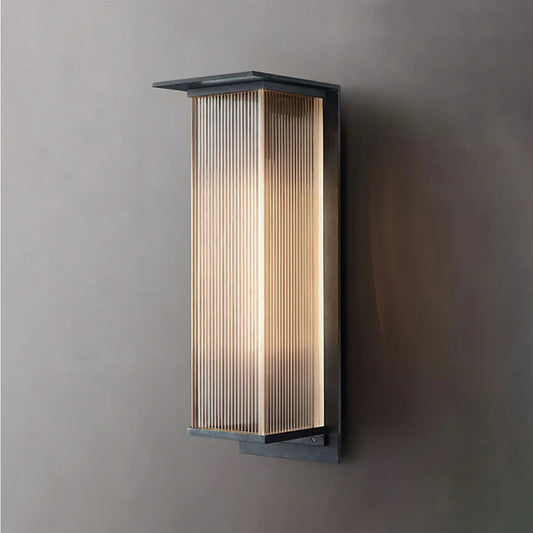 Oleron Box Outdoor Wall Light