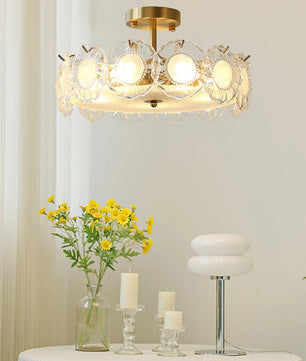 Pobllem Glass Ceiling Lamp
