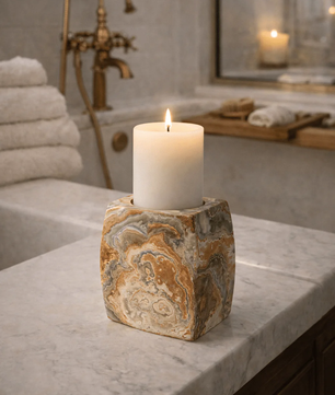 The Rio Banded Agate Votive