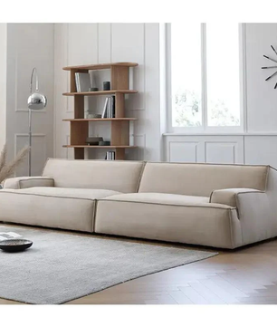 Minimalist Vertical Upholstered Sofa