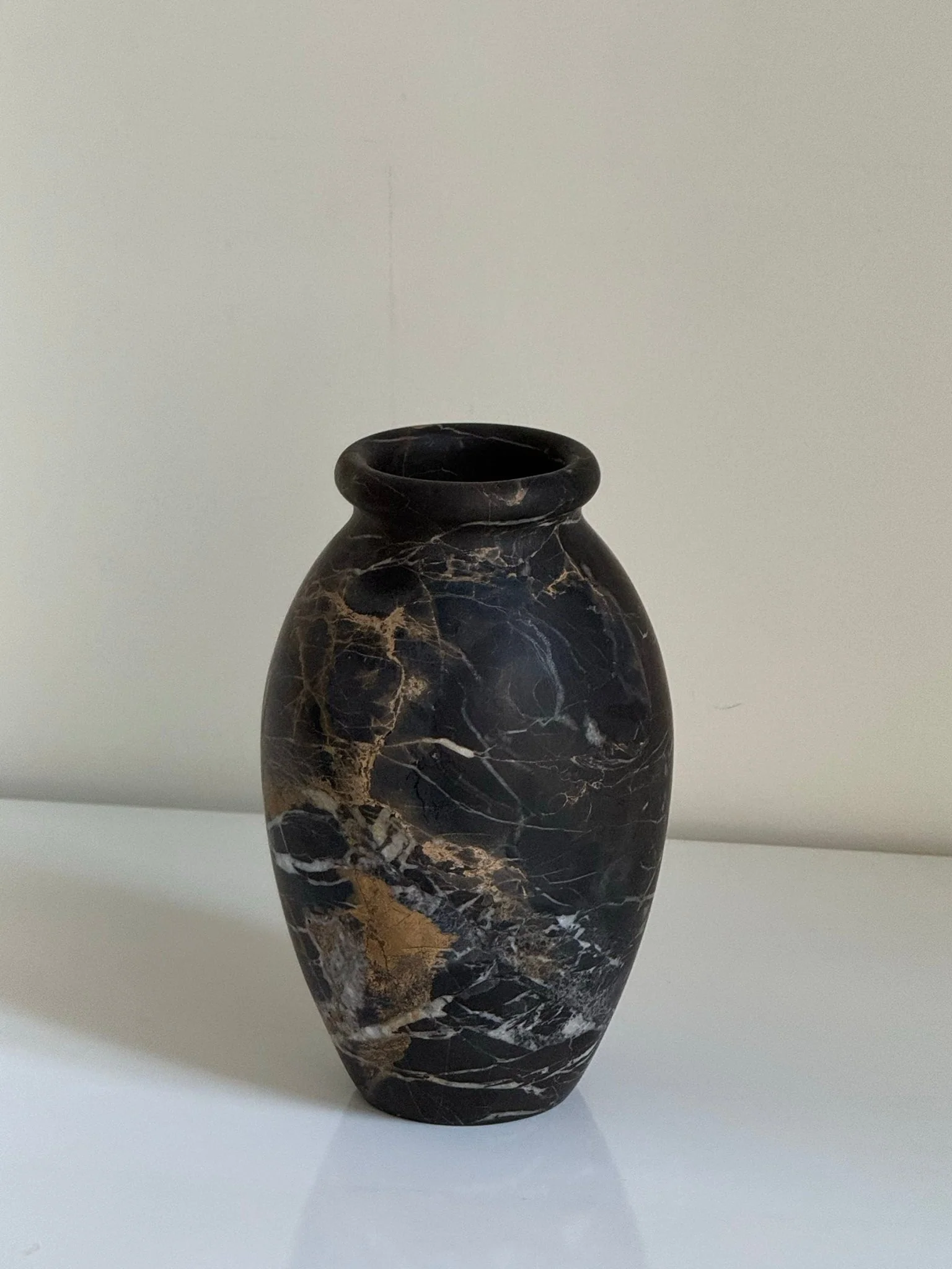The Marquina Monolithic Stone Vessel